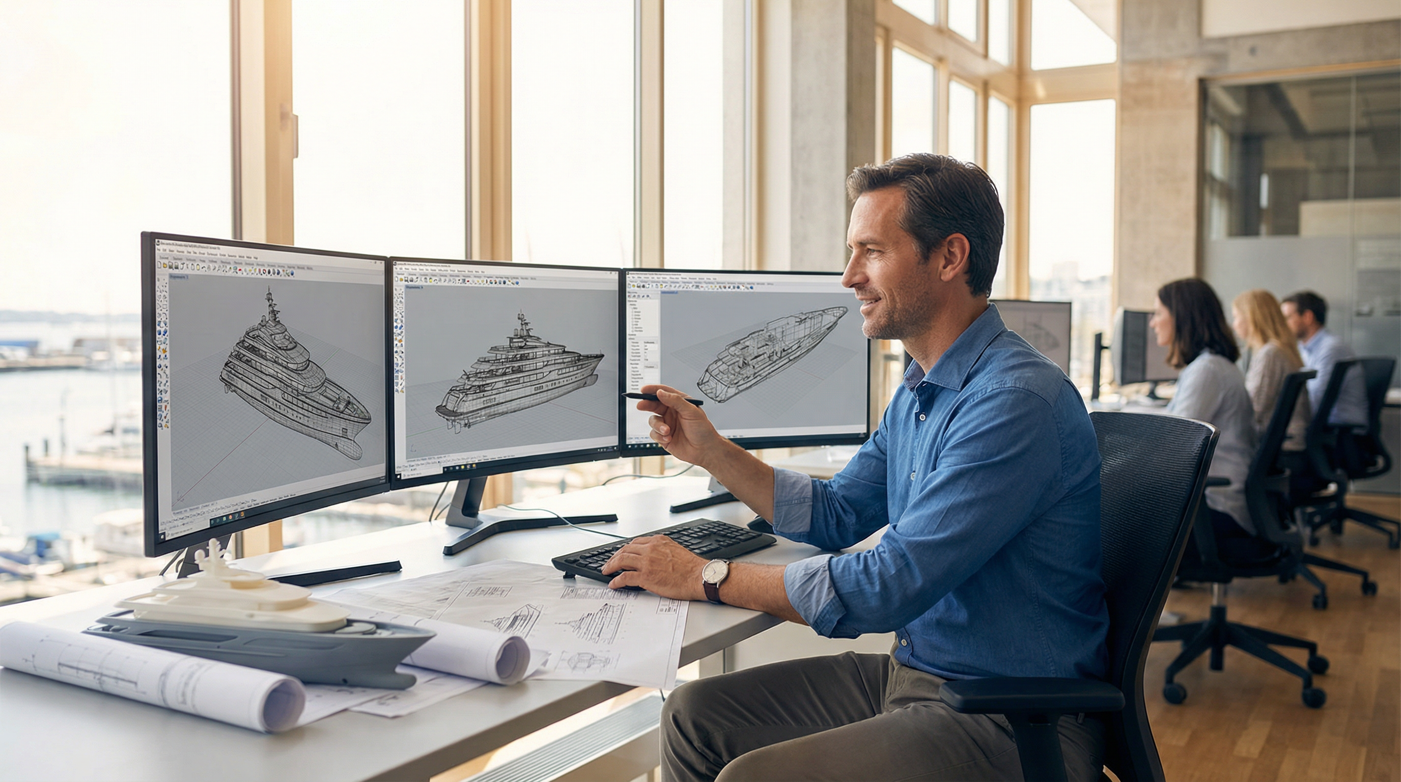 Naval Engineer at Computer